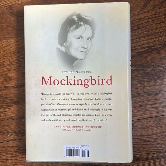 Mockingbird: A Portrait of Harper Lee Book by Charles J. Shields - Picture 2 of 7